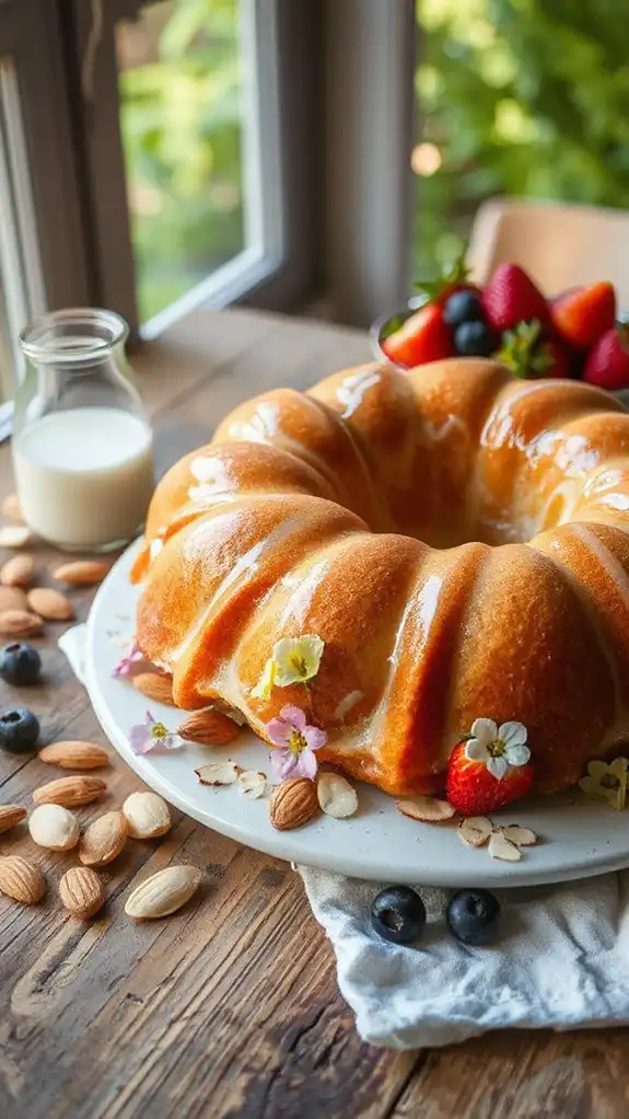 almond flavored bundt cake almond flavored bundt cake