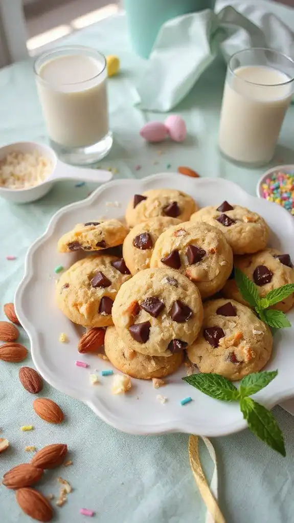 almond joy pudding cookies