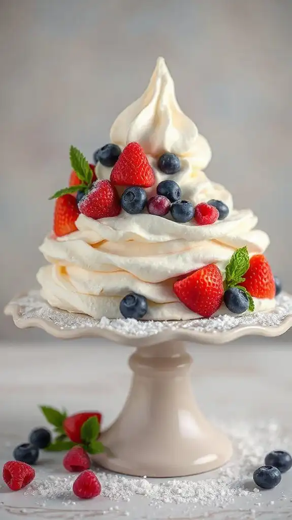 almond meringue cake recipe