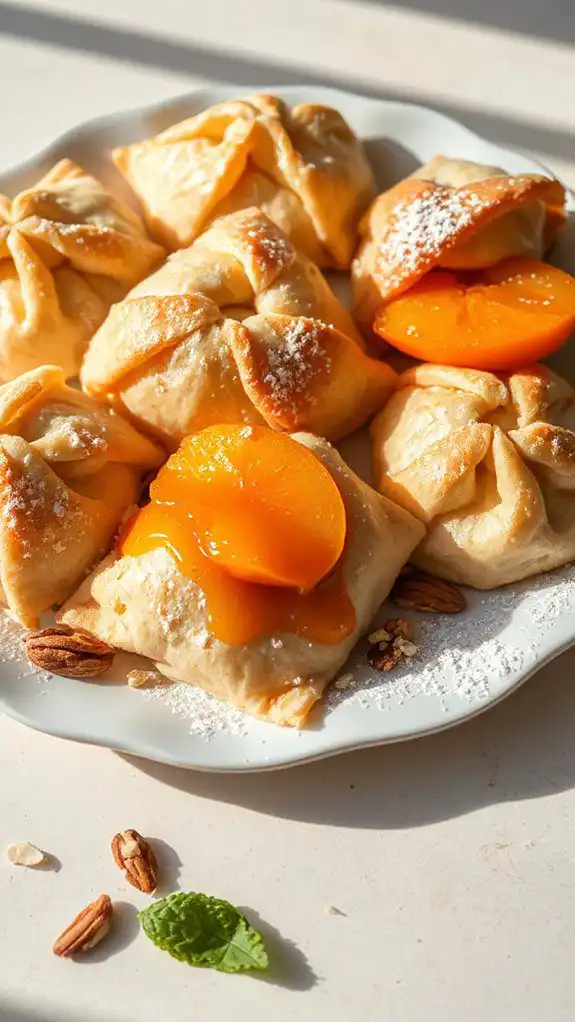 apricot cream cheese dumplings
