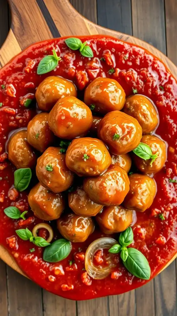 apricot glazed meatballs recipe