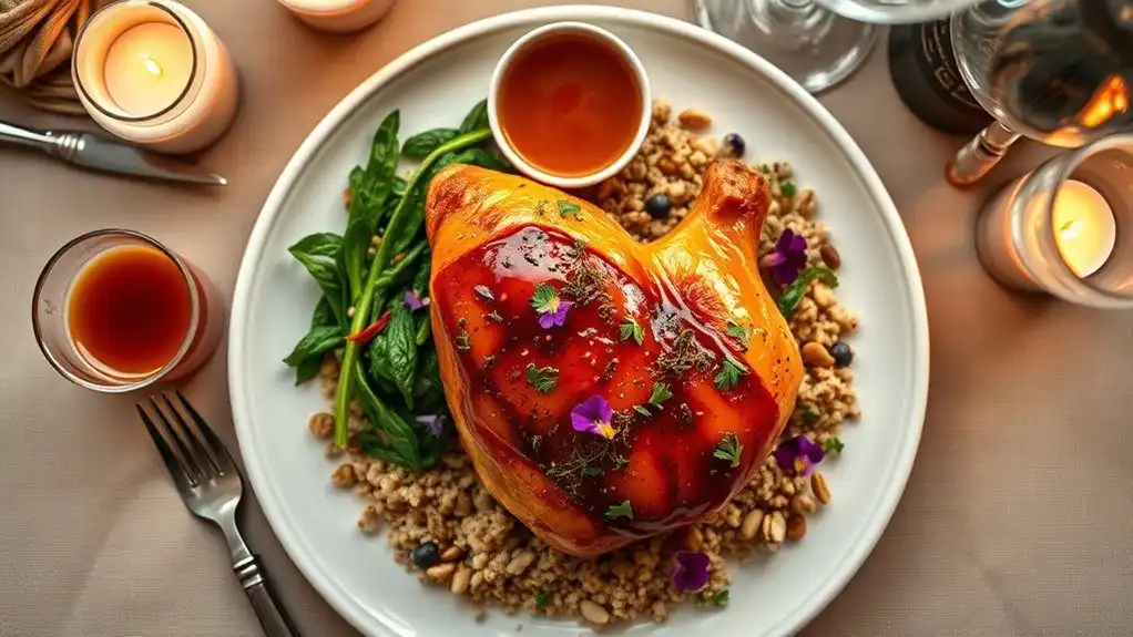 apricot glazed savory dinner recipes