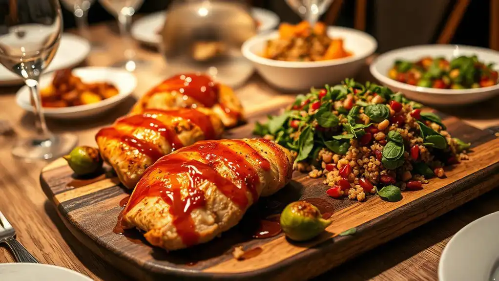 apricot glazed savory dinner recipes
