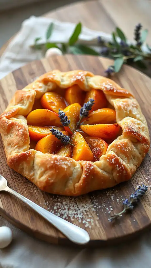 apricot lavender pastry delight