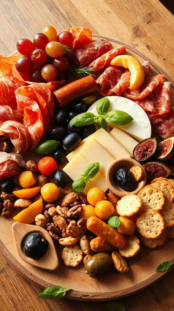 artfully arranged gourmet platter artfully arranged gourmet platter