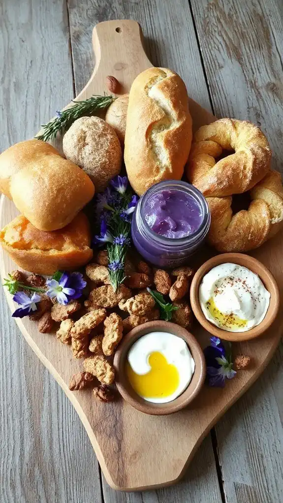 artisan breads and spreads
