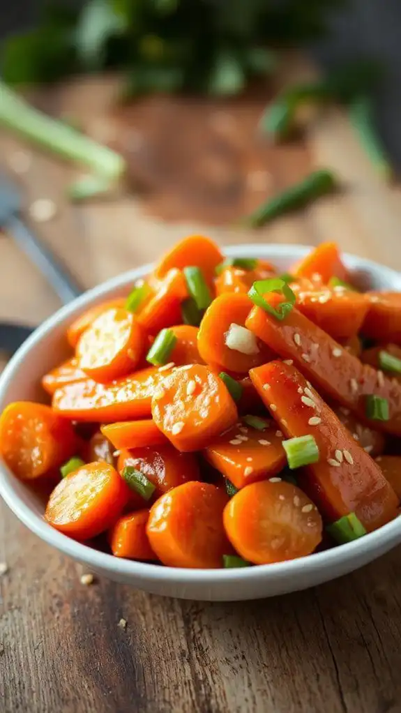 asian inspired glazed carrots recipe asian inspired glazed carrots recipe