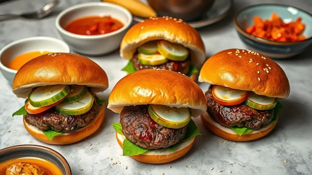 asian inspired hamburger recipes