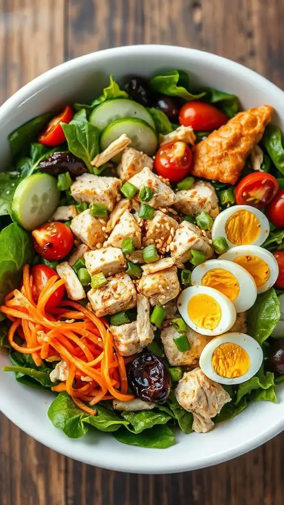 asian inspired salad recipe