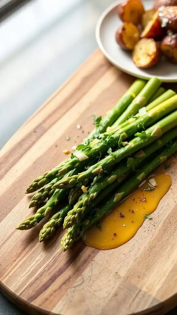 asparagus dressed in lemon asparagus dressed in lemon