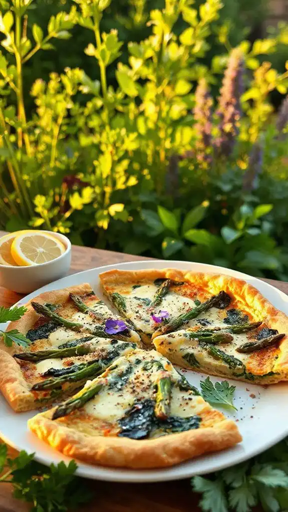 asparagus spinach frittata recipe