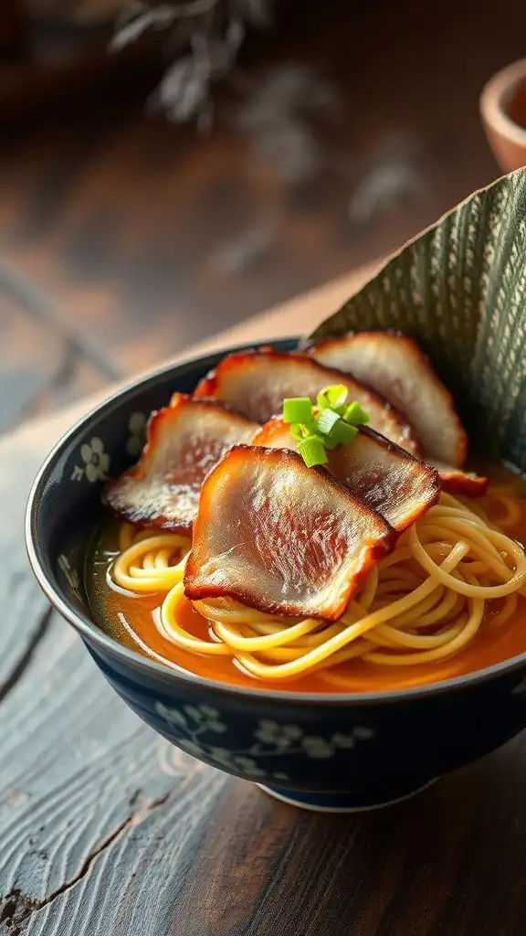 authentic japanese noodle soup