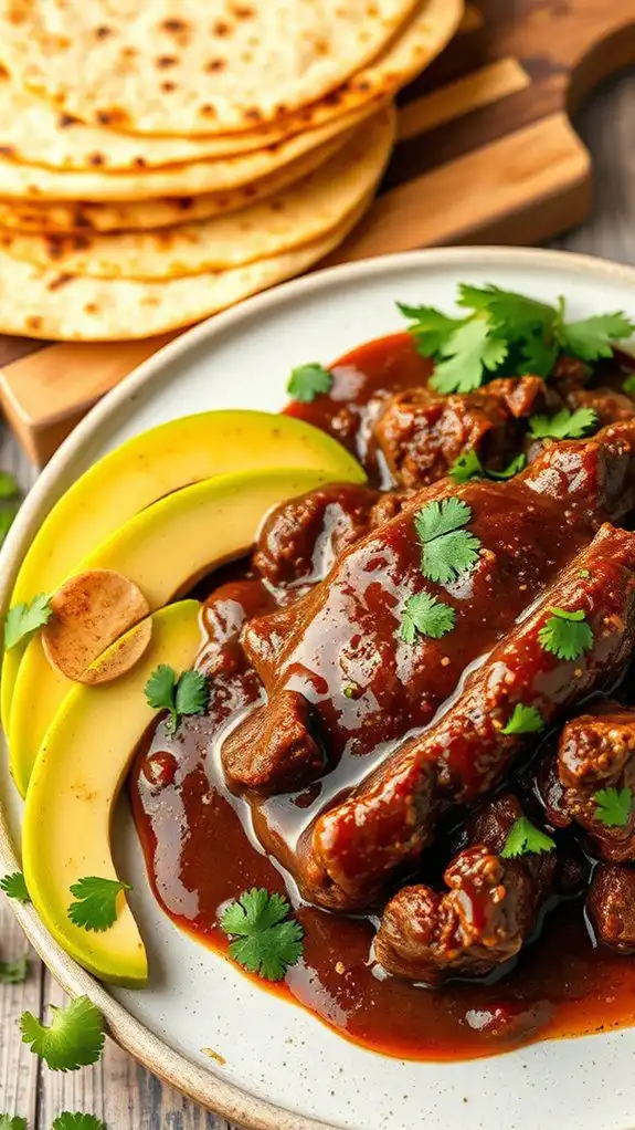 authentic mexican beef dish