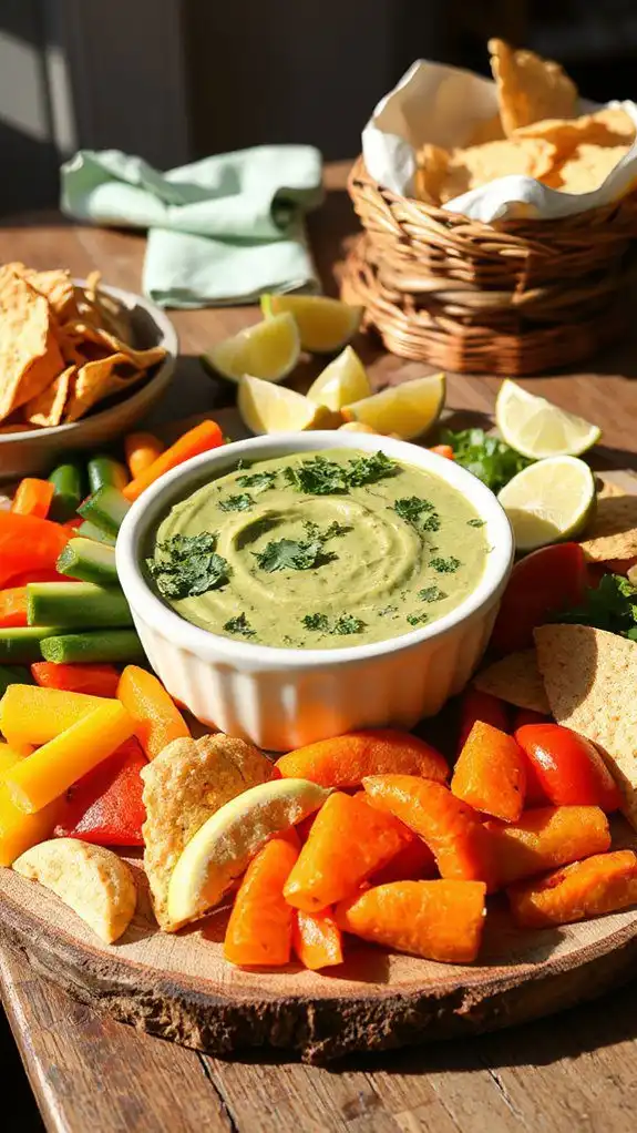 avocado cilantro lime dip