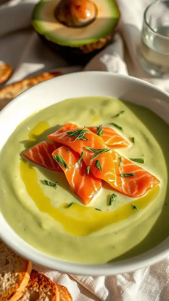 avocado cucumber soup recipe