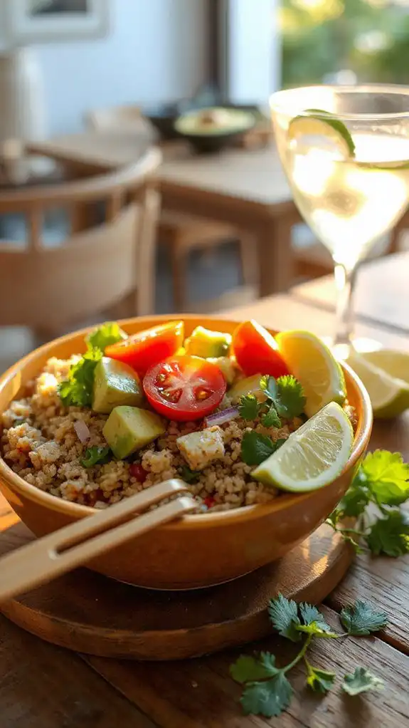 avocado quinoa salad recipe avocado quinoa salad recipe