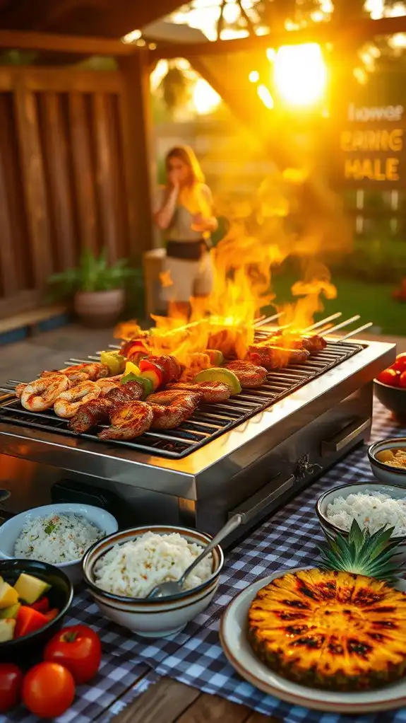 backyard hibachi summer recipes