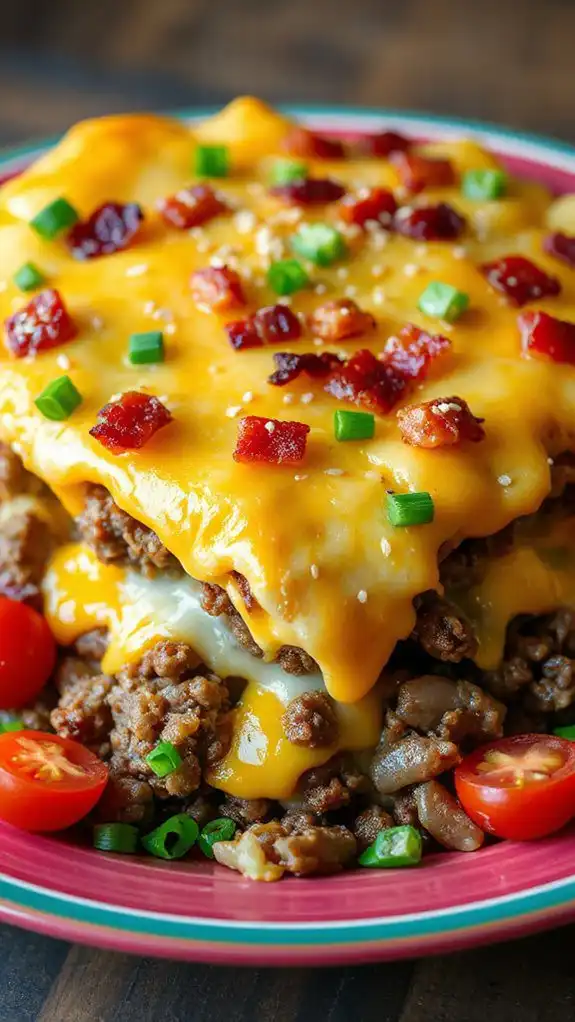 bacon cheeseburger casserole recipe