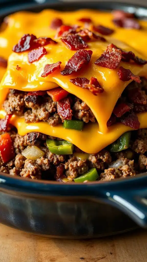 bacon cheeseburger casserole recipe