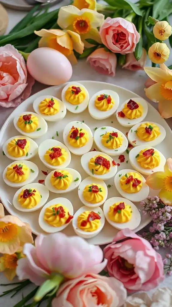bacon chive deviled eggs recipe