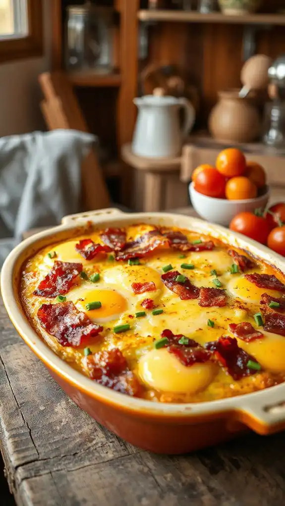 bacon egg breakfast casserole
