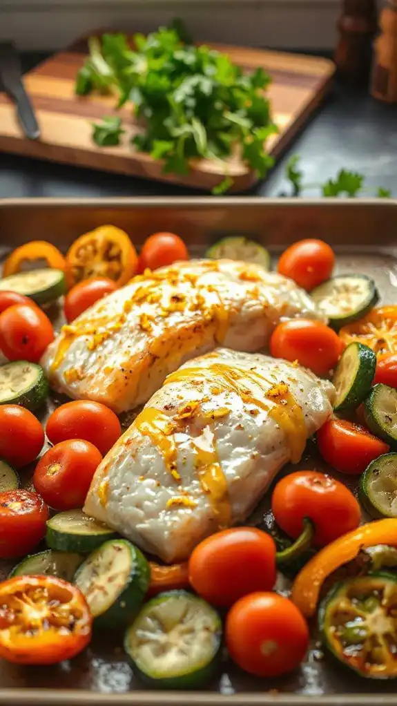 baked cod with lemon