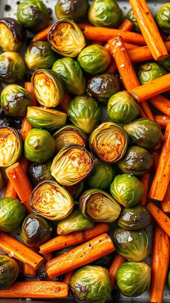 balsamic glazed brussels sprouts