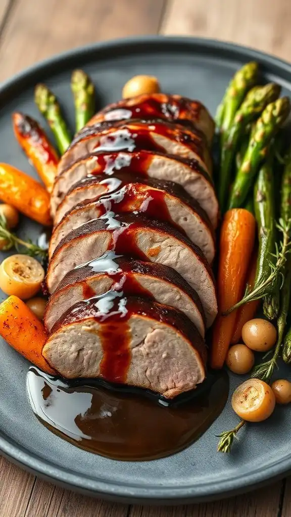 balsamic glazed pork recipe