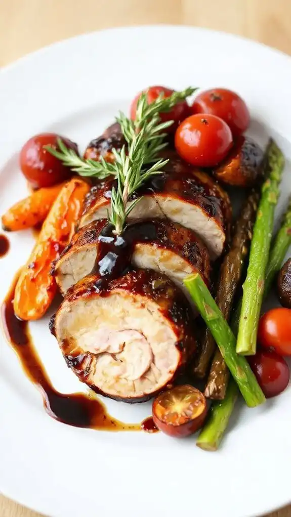 balsamic glazed pork recipe