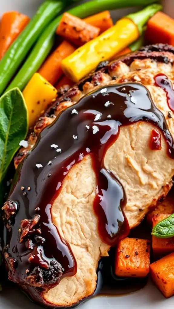 balsamic glazed pork recipe