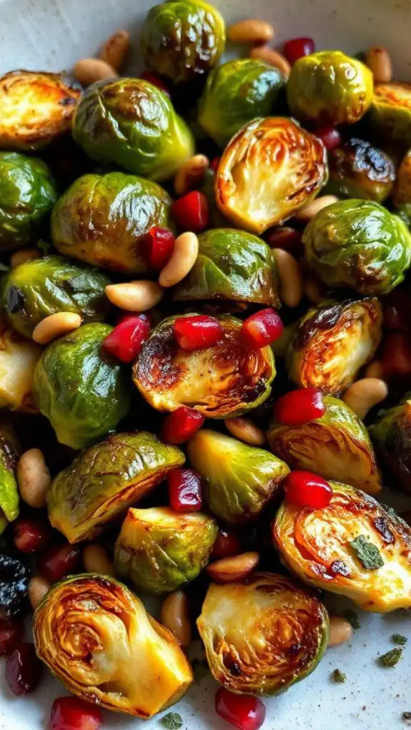 balsamic glazed roasted brussels sprouts