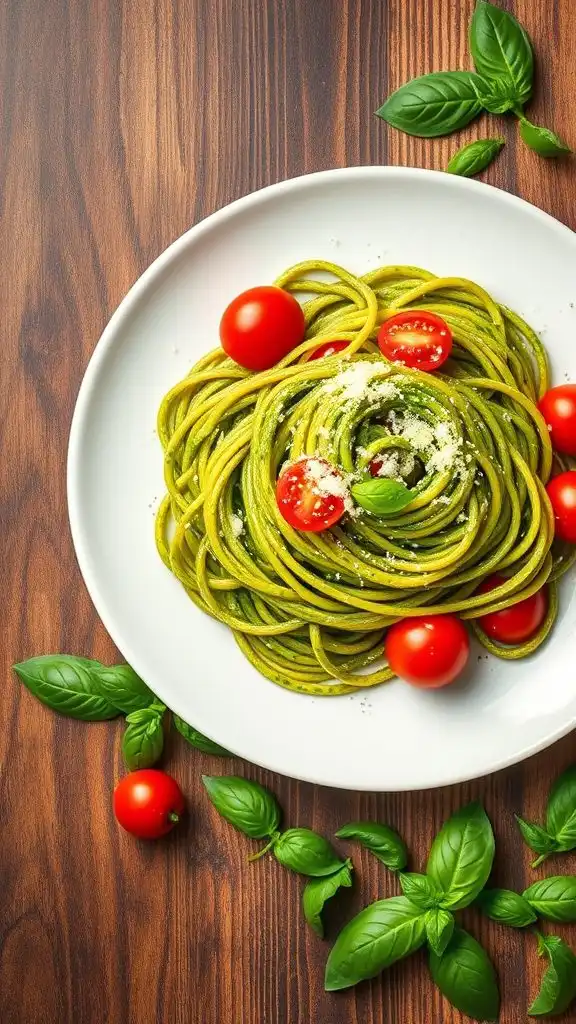 basil pesto pasta recipe basil pesto pasta recipe