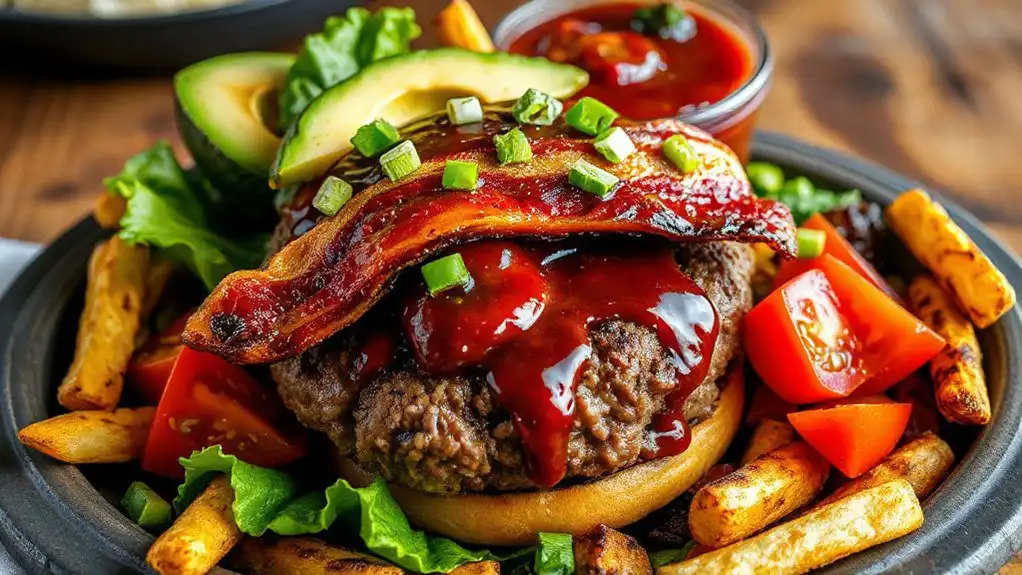 bbq bacon burger bowls