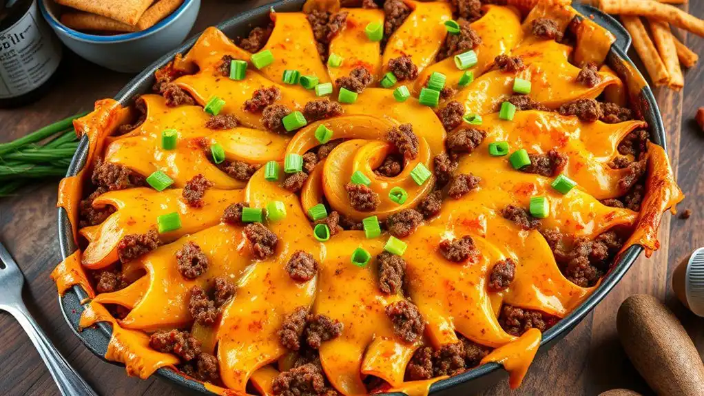 bbq burger potato bake