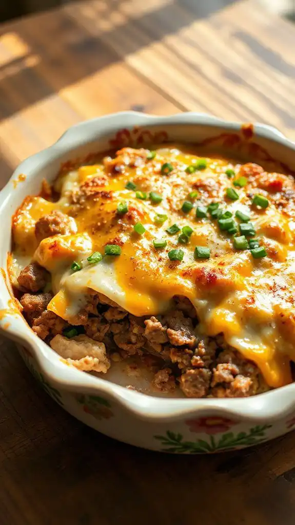 beef and cauliflower casserole