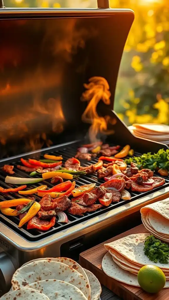 beef fajitas with savory spices beef fajitas with savory spices