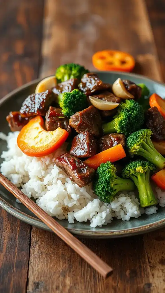 beef with broccoli stir fry