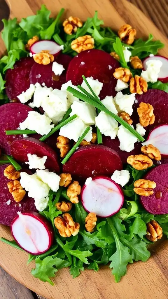beet salad with goat cheese