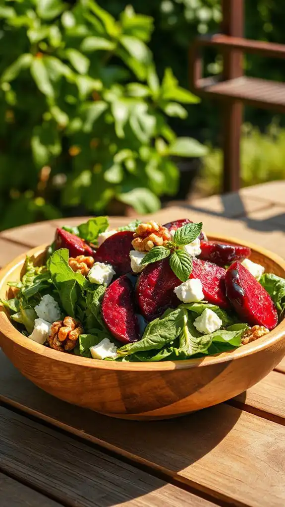 beet salad with goat cheese