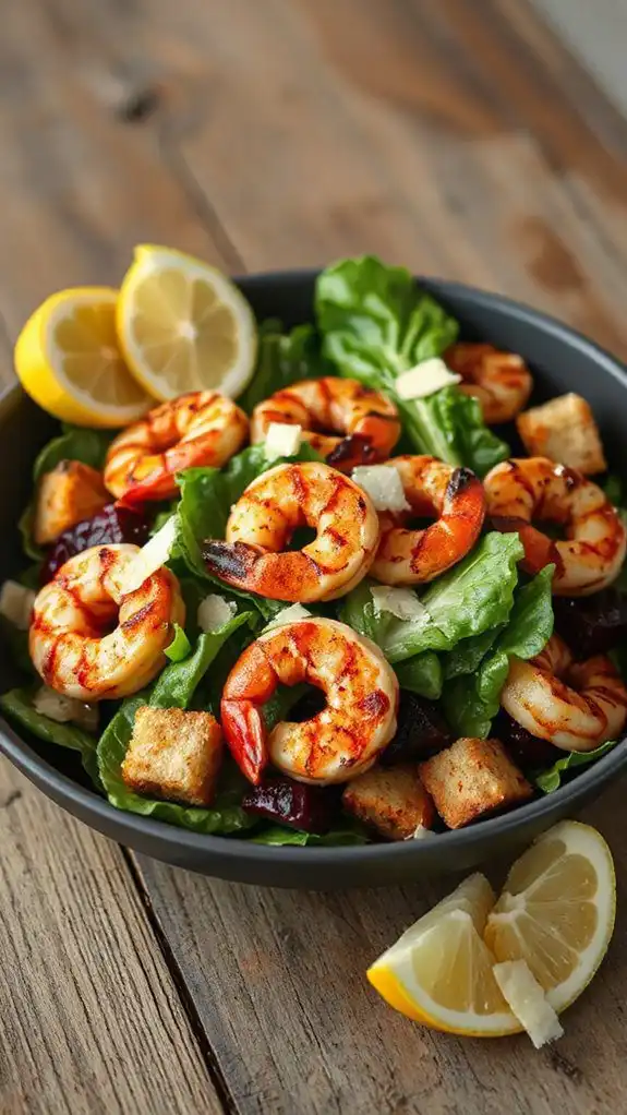 beet salad with shrimp