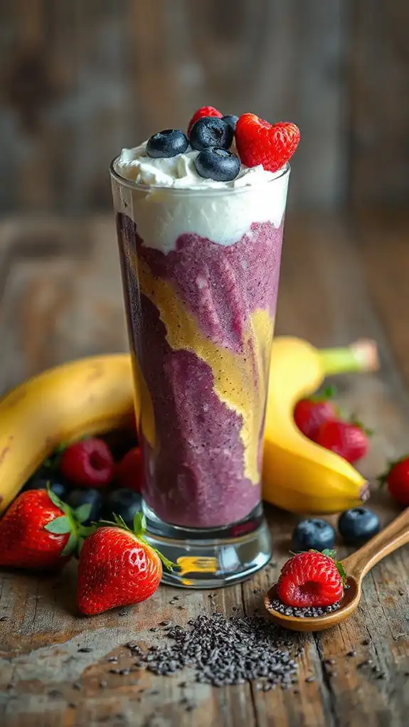 berry banana smoothie recipe