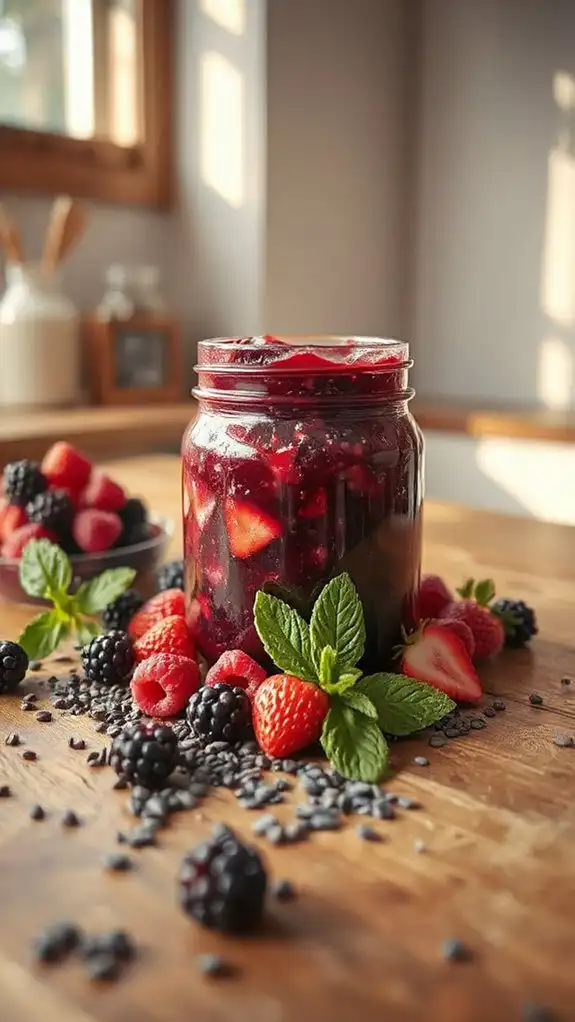 berry chia jam recipe