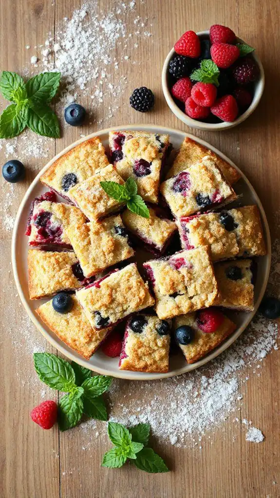 berry crumble dessert bars berry crumble dessert bars