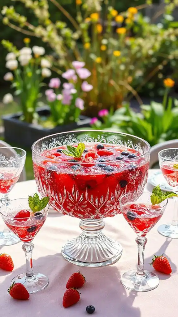 berry flavored sparkling beverage berry flavored sparkling beverage