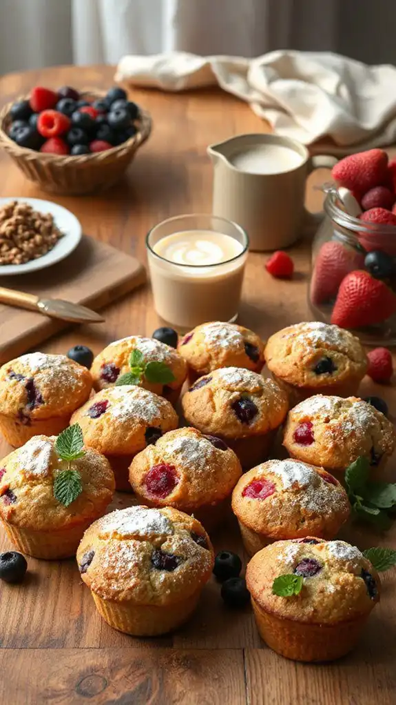 berry infused muffin recipe