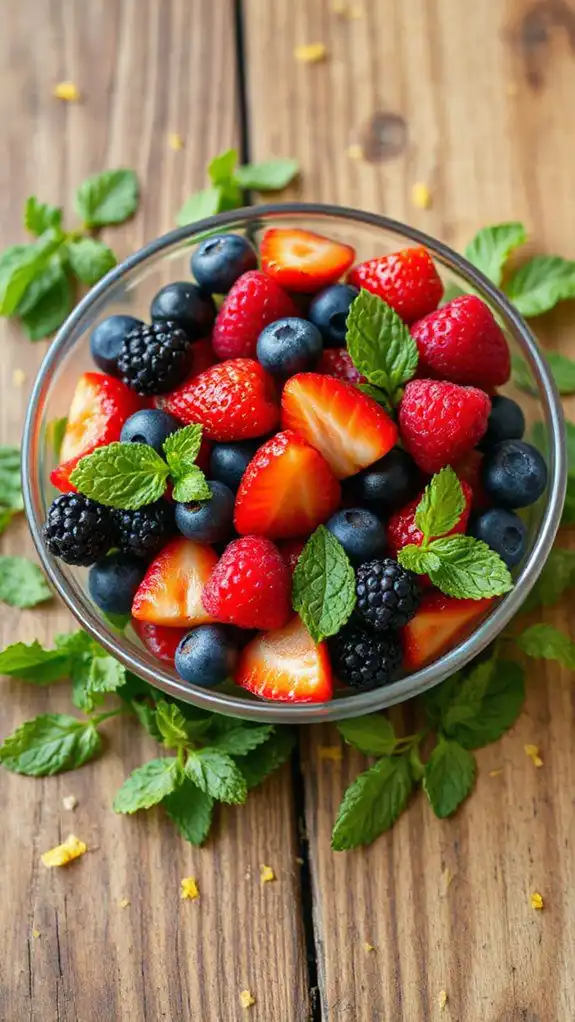 berry medley roasting recipe