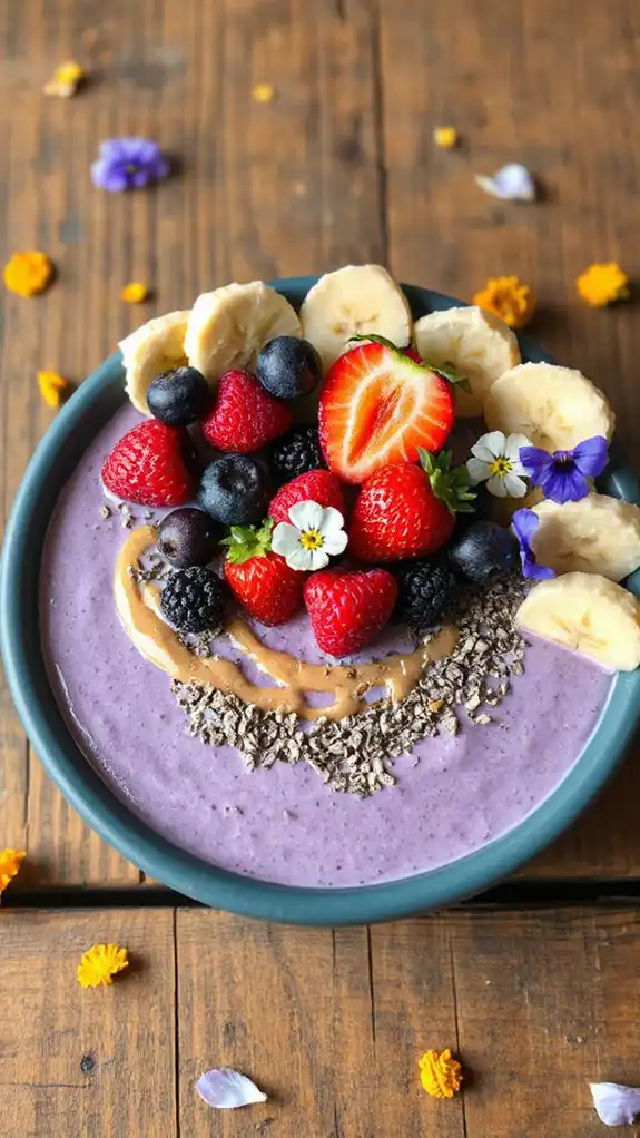 berry smoothie bowl delight