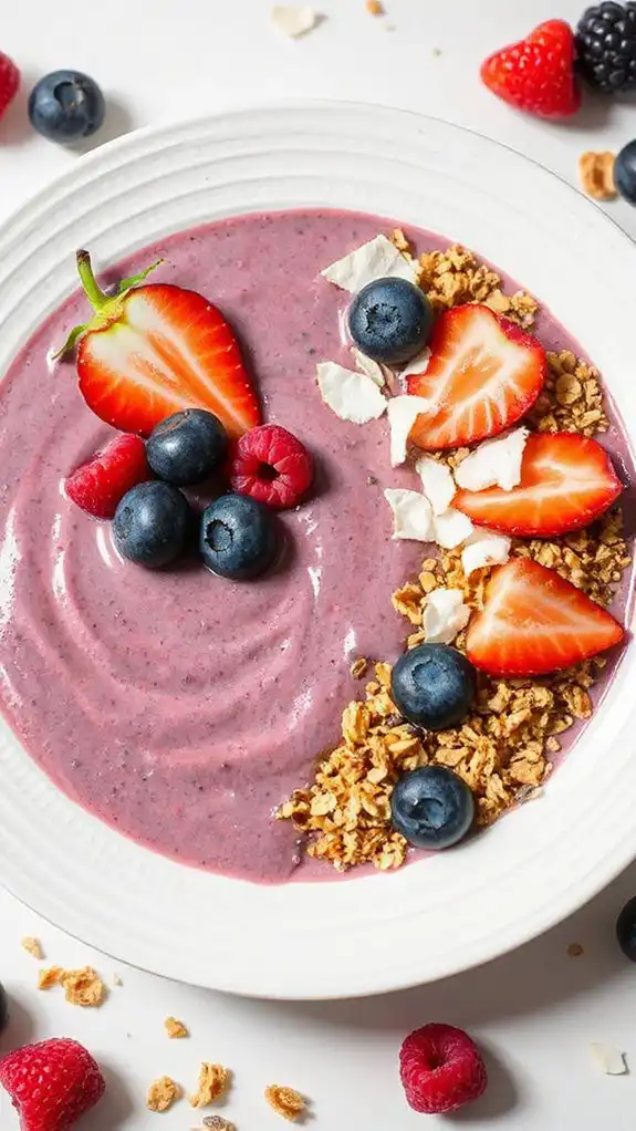 berry smoothie bowl recipe