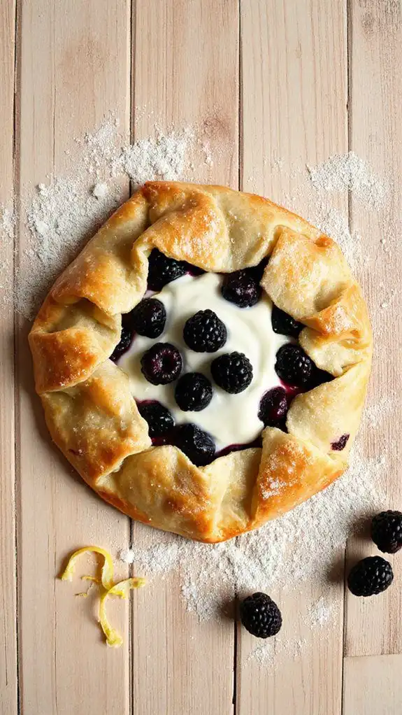 blackberry cream cheese pastry