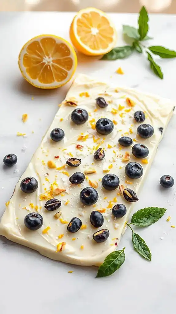 blueberry infused lemon treat blueberry infused lemon treat